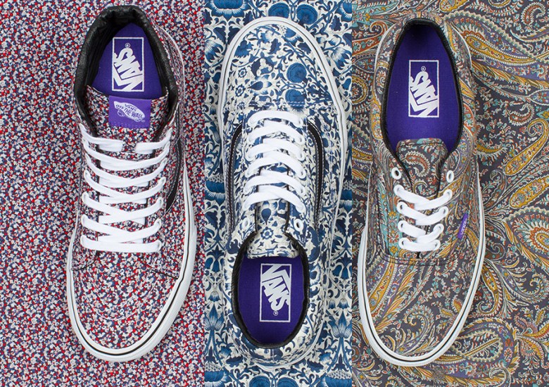 Liberty of London x Vans – Fall 2014 Collection