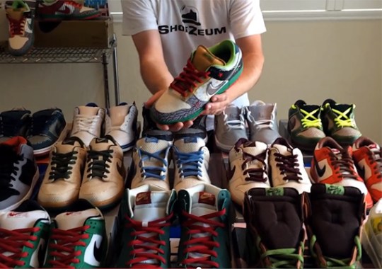 A Complete Set of the Nike SB What The Dunk by The ShoeZeum