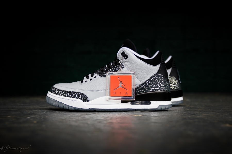 Wolf Grey Jordan Iii Retro 03