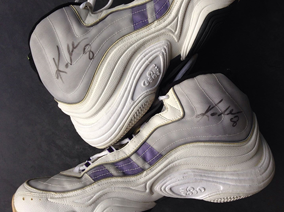 adidas KB II - Kobe Bryant Autographed/Game-Worn Pair on eBay