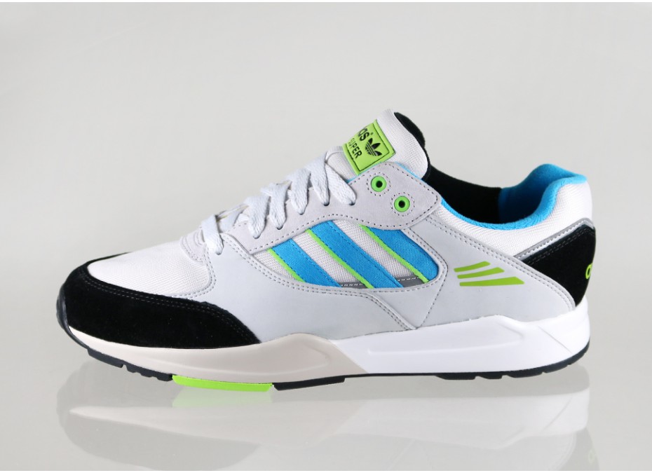 Adidas Originals Tech Super White Solar Blue Solar Green 02