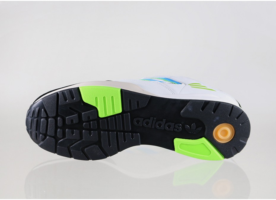 Adidas Originals Tech Super White Solar Blue Solar Green 05