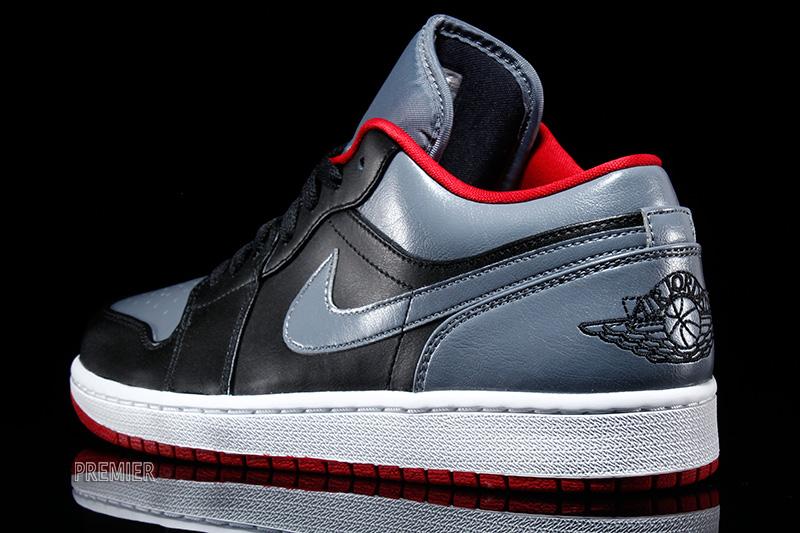 Air Jordan 1 Low Cool Grey Gym Red 04
