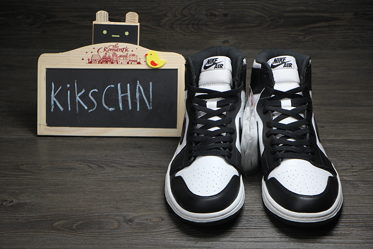 Air Jordan 1 Nike Air Black White 02