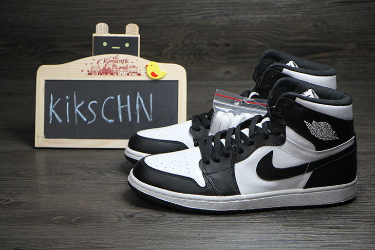 Air Jordan 1 Nike Air Black White 03