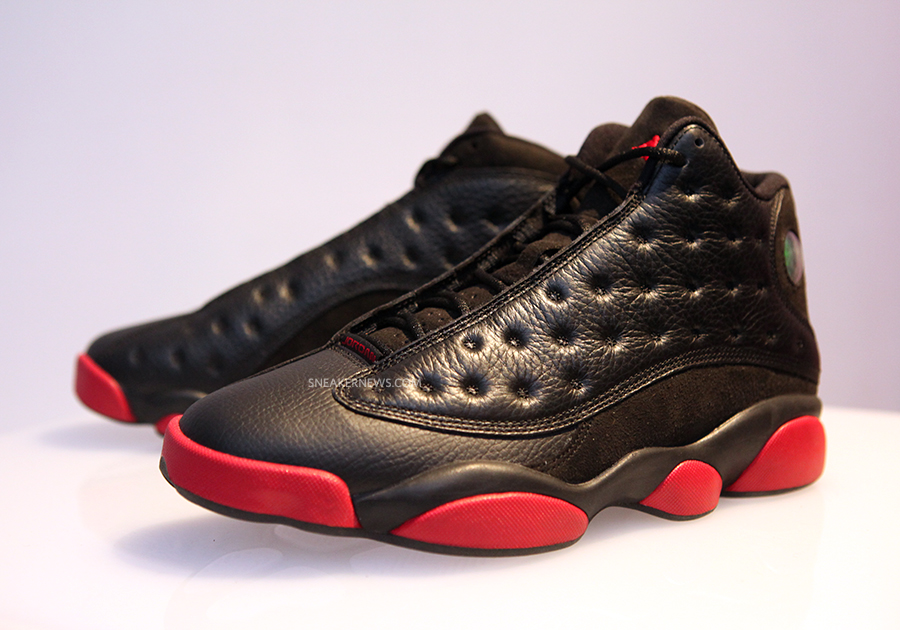More Photos Of The Air Jordan 13 Black/Red Will Never Get Old •