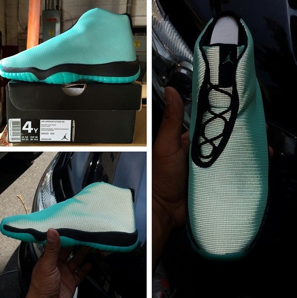 Air Jordan Future Turquoise Black 01