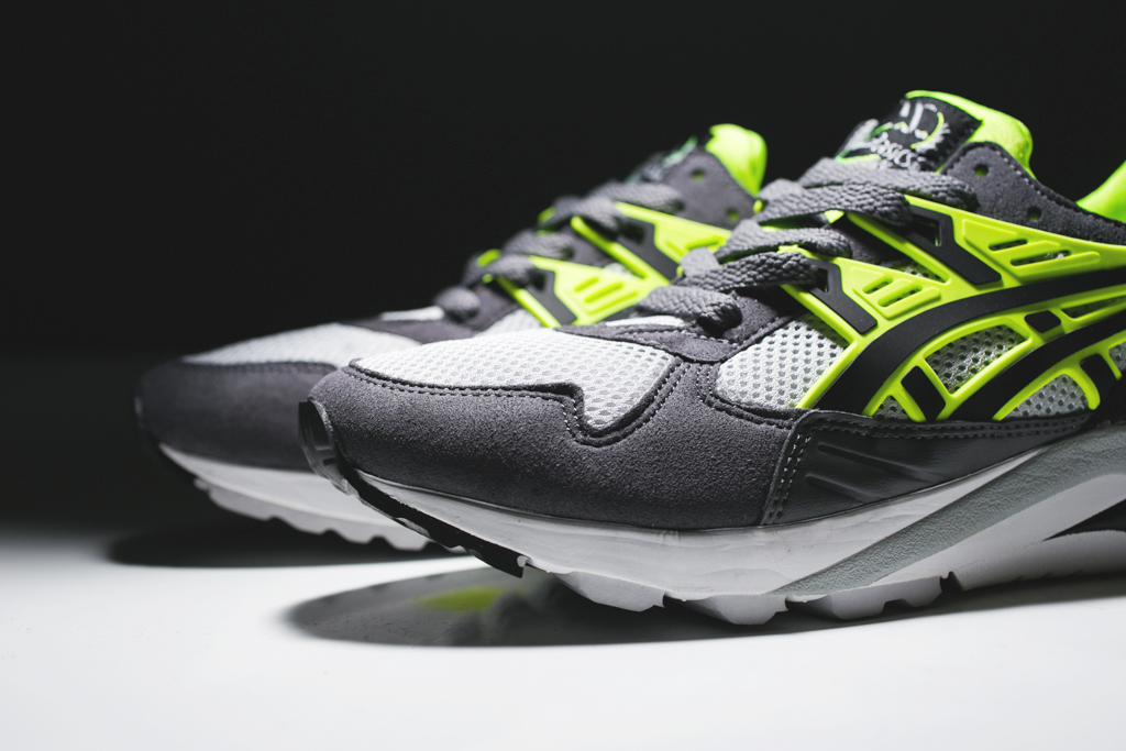 Asics Gel Kayano Trainer Grey Black Neon 03