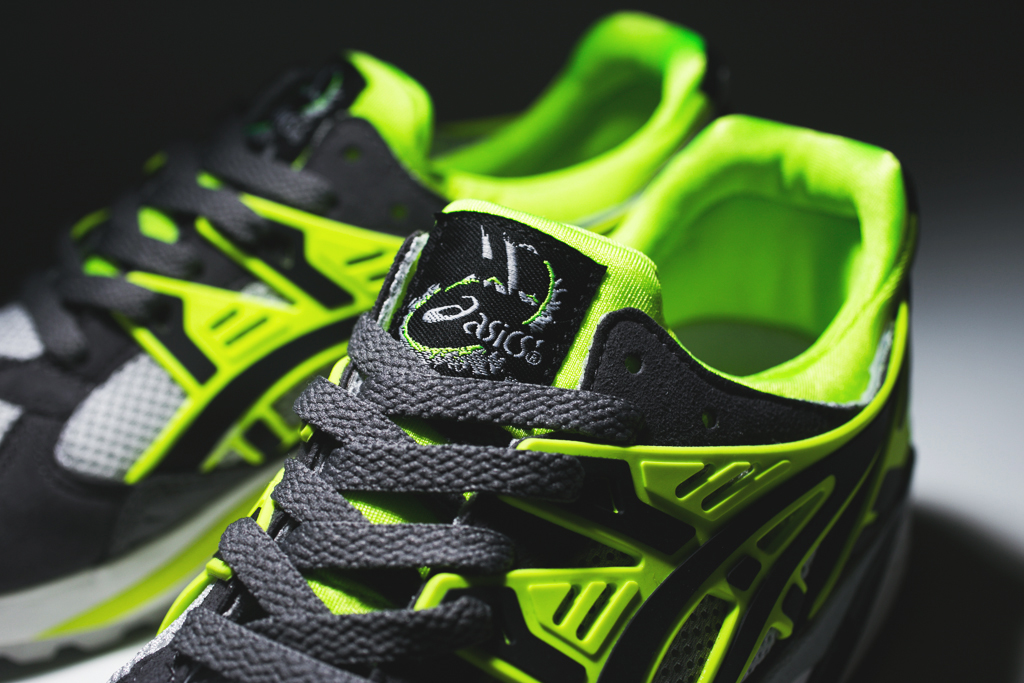 Asics Gel Kayano Trainer Grey Black Neon 05