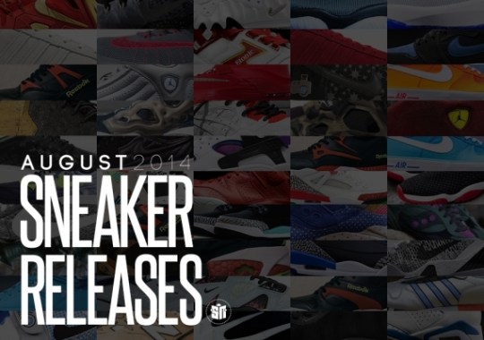 August 2014 Sneaker Releases