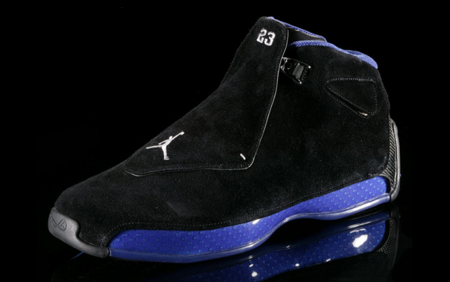 Blue Air Jordans 18