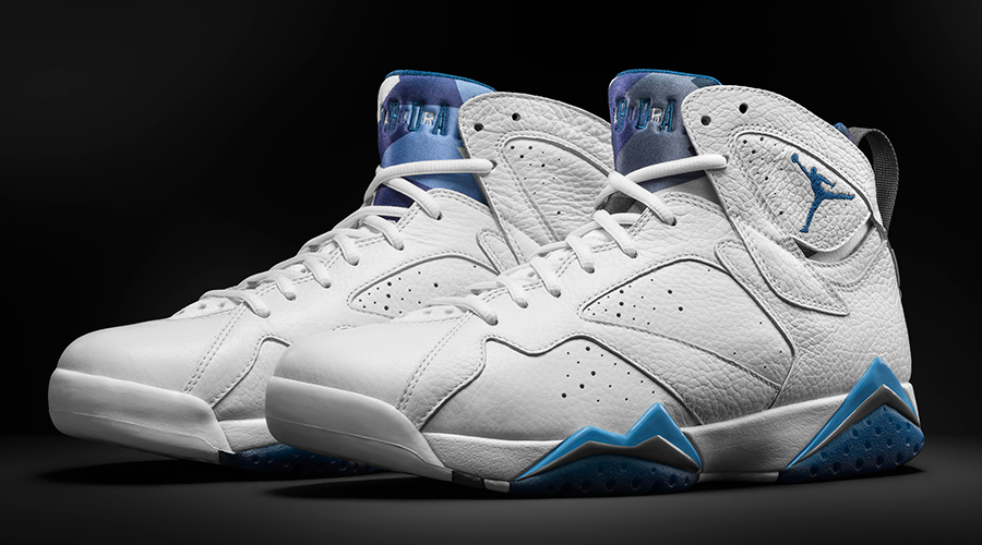 Blue Air Jordans 7