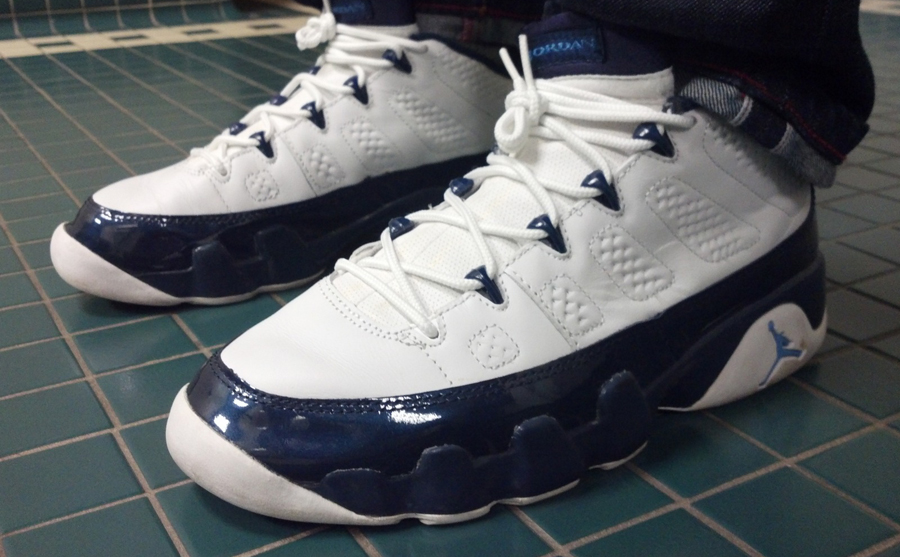 Pearl blue air outlet jordan 9