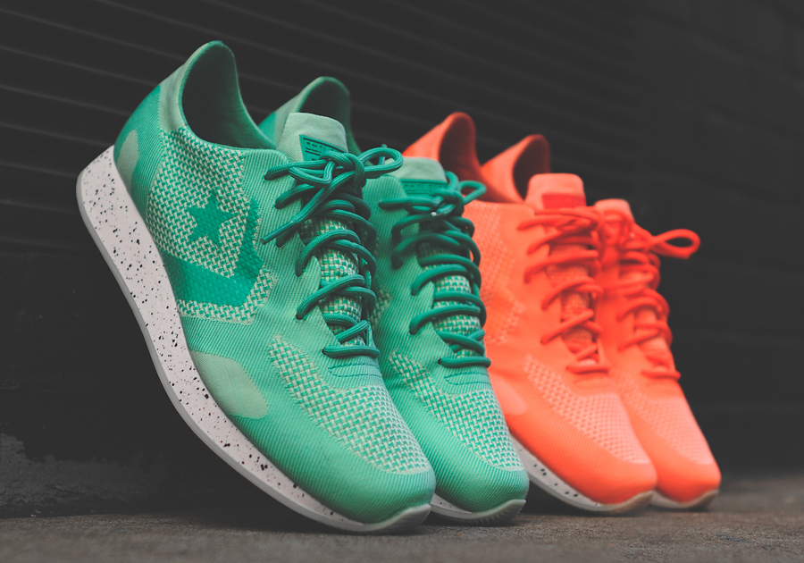 Converse First String Engineered Auckland Racer "Coral" + "Mint"