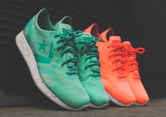 Converse First String Engineered Auckland Racer “Coral” + “Mint”