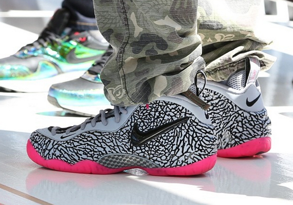 Nike Air Foamposite Pro "Elephant" - On-Feet Images
