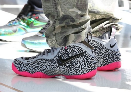 Nike Air Foamposite Pro “Elephant” – On-Feet Images