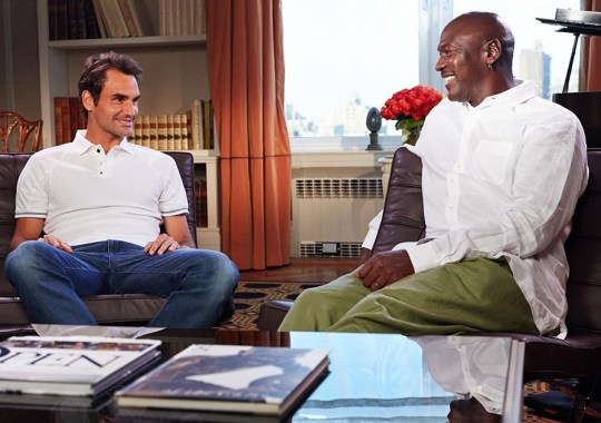 Michael Jordan and Roger Federer Come Together For This Nike Tennis Teaser