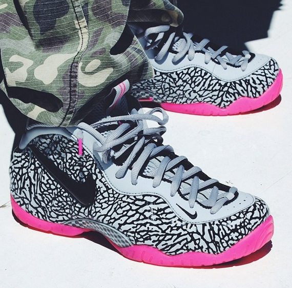 Nike Air Foamposite Pro "Elephant" OnFeet Images