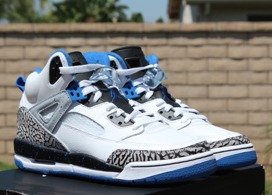 Jordan Spizike Gs Sport Blue 09