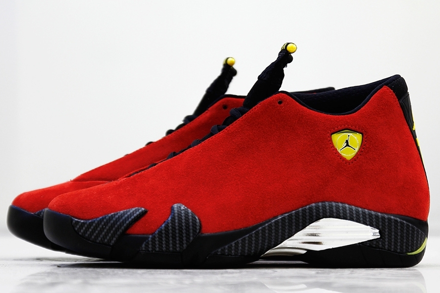 Bringing The Ferrari To Life With The Air Jordan 14 - SneakerNews.com