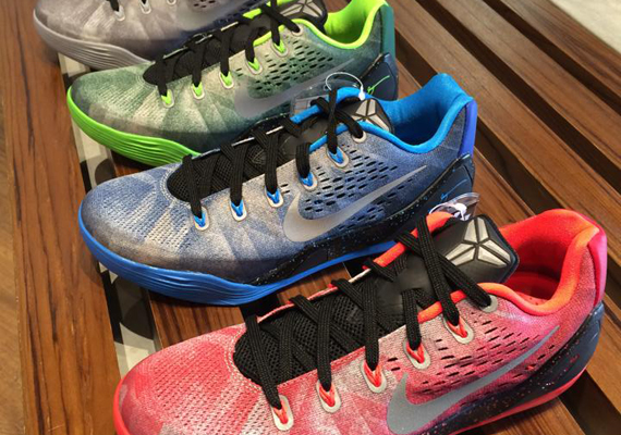 Three Nike Kobe 9 EM Premium Releases For September 5th