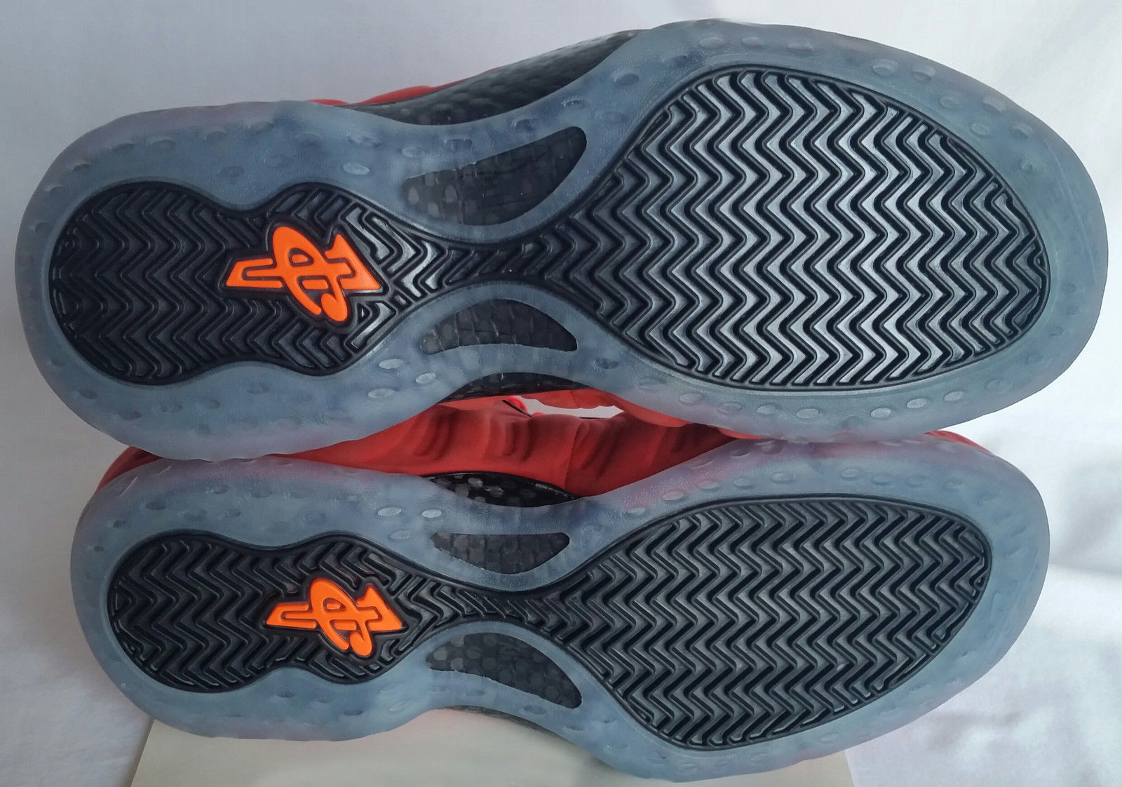 Nike Air Foamposite One Red Suede Sample Ebay 08