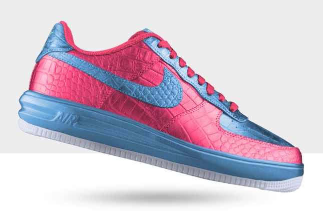 Nike Air Force 1 Low Metallic Croc