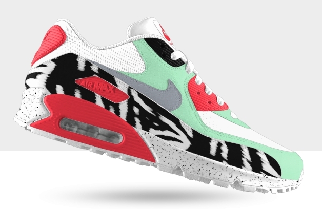 Nike Air Max 90 Id Tiger Suede 01