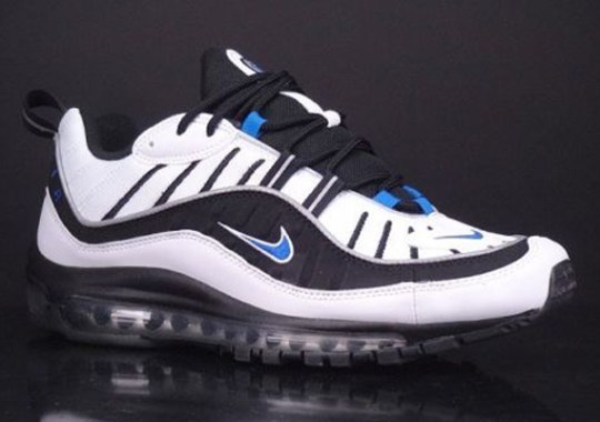 Nike Air Max 98 – White – Black – Blue