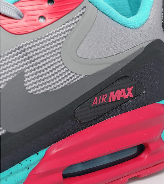 Nike Air Max Lunar 90 Wr Silver Fuchsia Turquoise 06