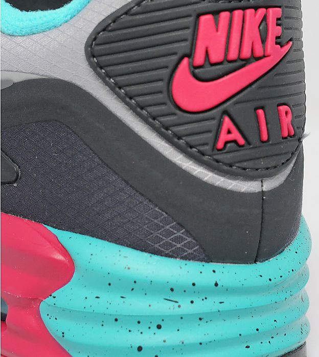 Nike Air Max Lunar 90 Wr Silver Fuchsia Turquoise 07