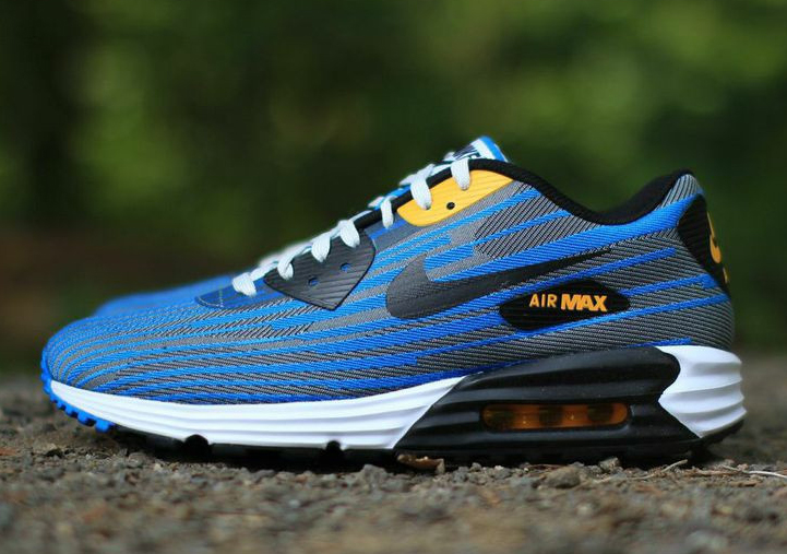 Nike Air Max Lunar90 Jacquard - Royal - Yellow - Black