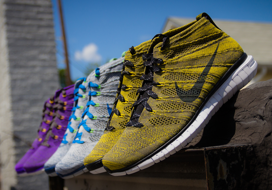 Nike Free Flyknit Chukka Releasing in Three New Colorways