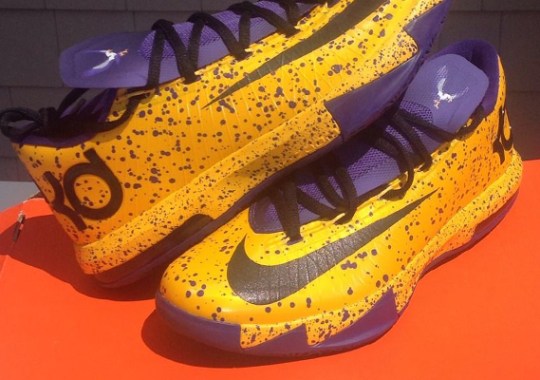 Nike KD 6 – 2015 nike basketball shoes mid port wine