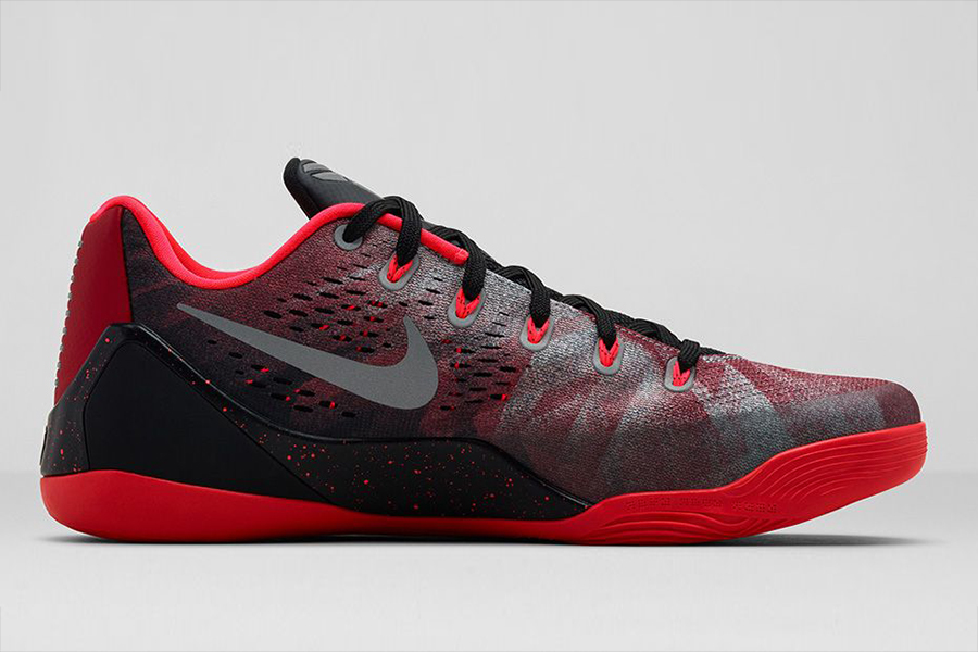 Nike Kobe 9 Em Gym Red Metallic Silver Bright Crimson 3