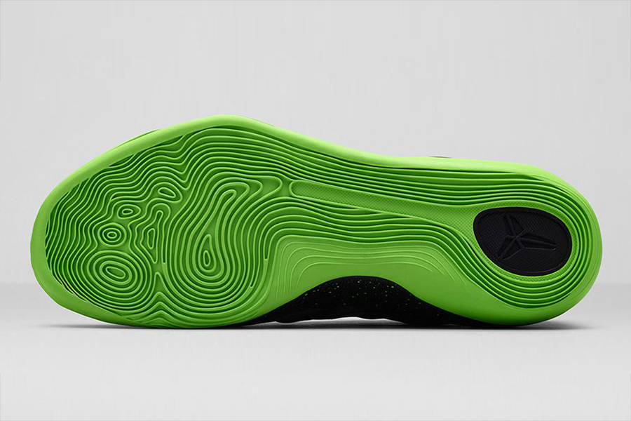 Nike Kobe 9 Em Premium Gorge Green Metallic Silver Electric Green 5