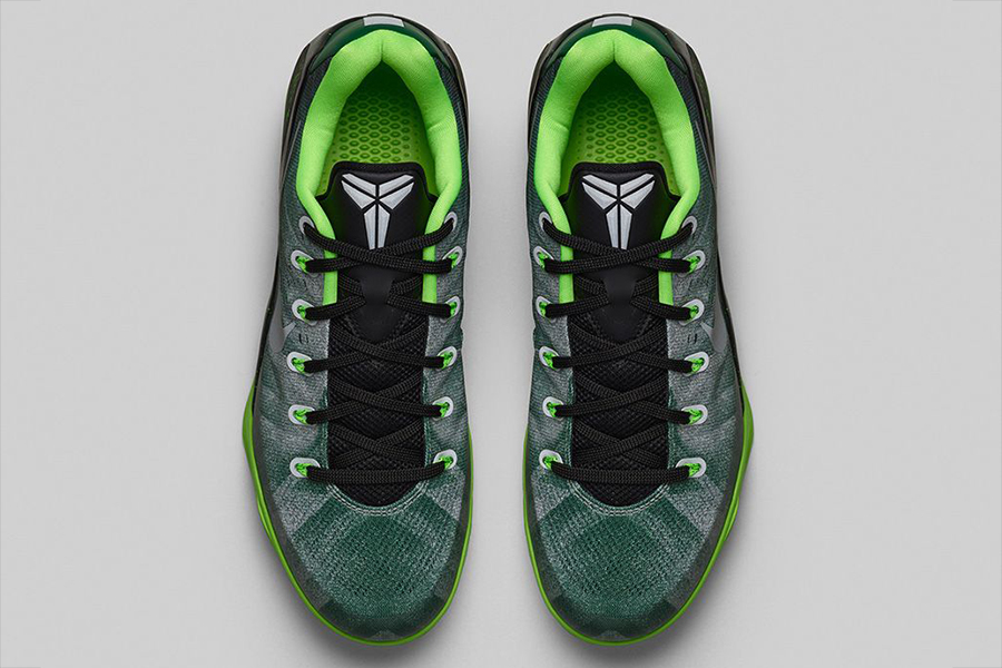 Nike Kobe 9 Em Premium Gorge Green Metallic Silver Electric Green 6