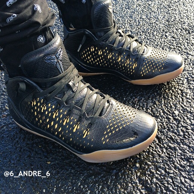 Nike Kobe 9 Mid Ext Black Snake 02