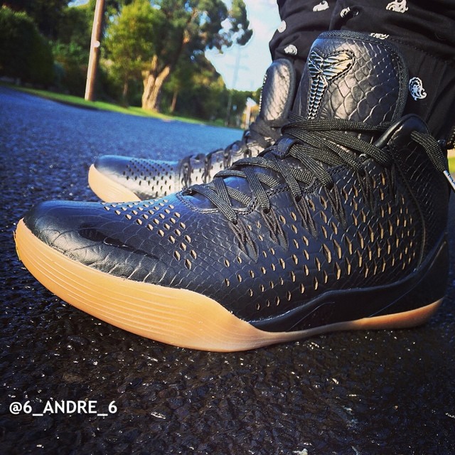 Nike Kobe 9 Mid Ext Black Snake 04