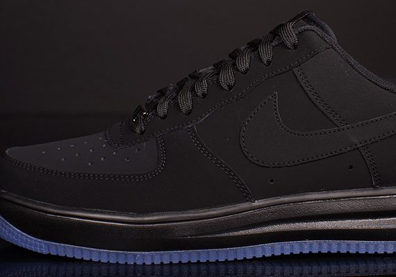 nike lunar force 1 black ice