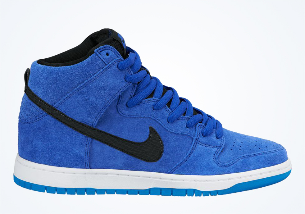 Nike SB Dunk High "Game Royal" - olive