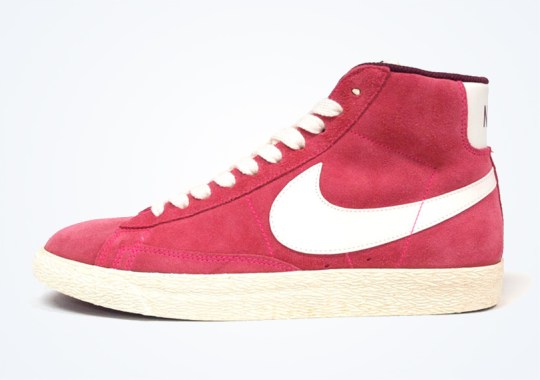 Nike WMNS Blazer Mid – Pink – Burgundy – White