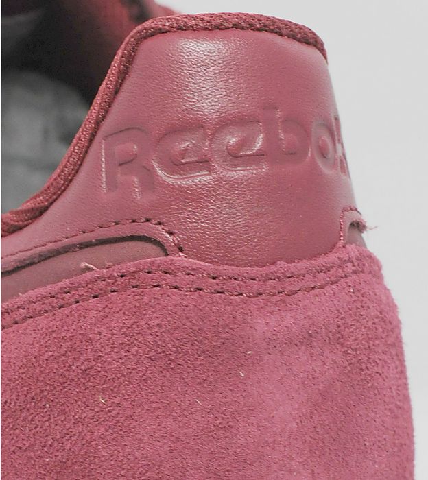 Reebok Classic Leather Burgundy White Yellow 07