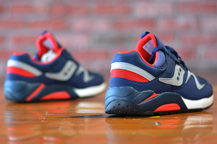 Saucony Grid 9000 Blue Grey Red 01