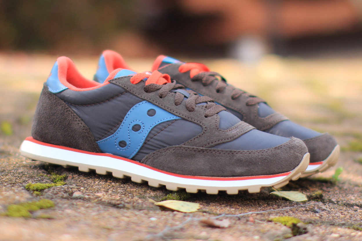 Saucony Jazz Brown Orange Blue 02