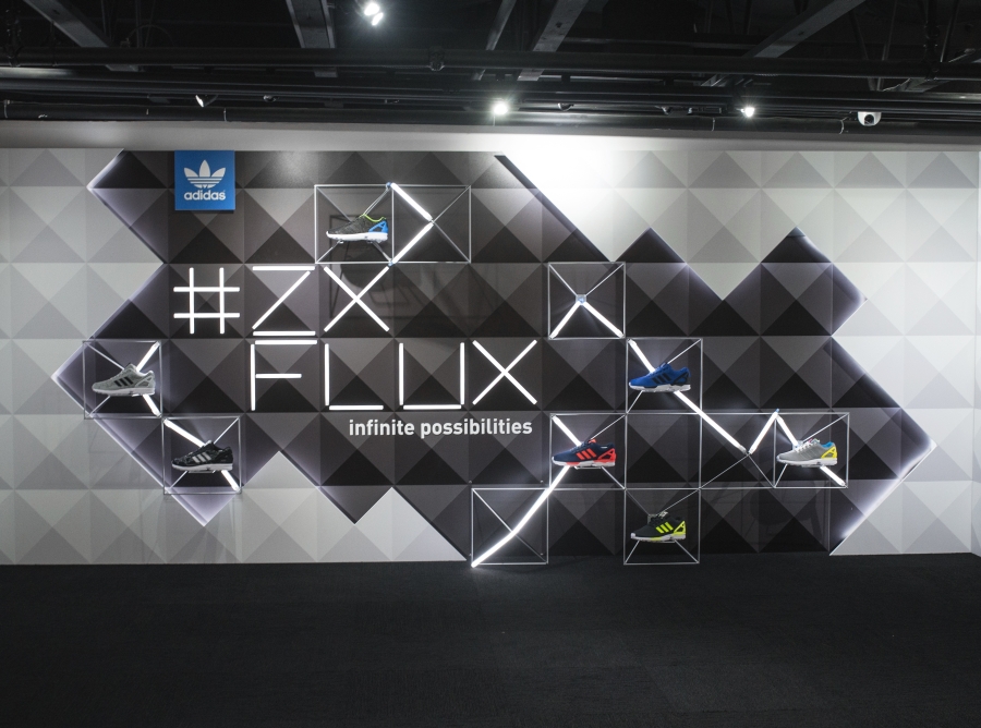 adidas Originals ZX Flux Tech Exhibit at Bait