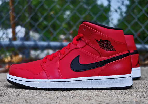 Air Jordan 1 Mid: “Gym Red” – Available