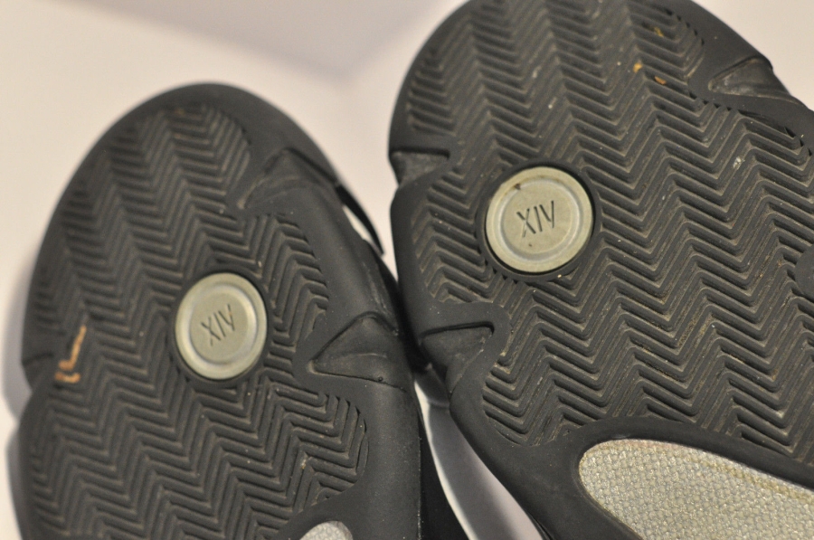 Air Jordan 14 One Piece White Black 02