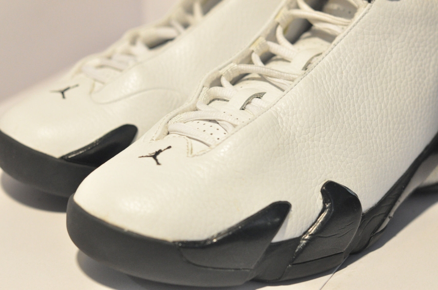 Air Jordan 14 One Piece White Black 03